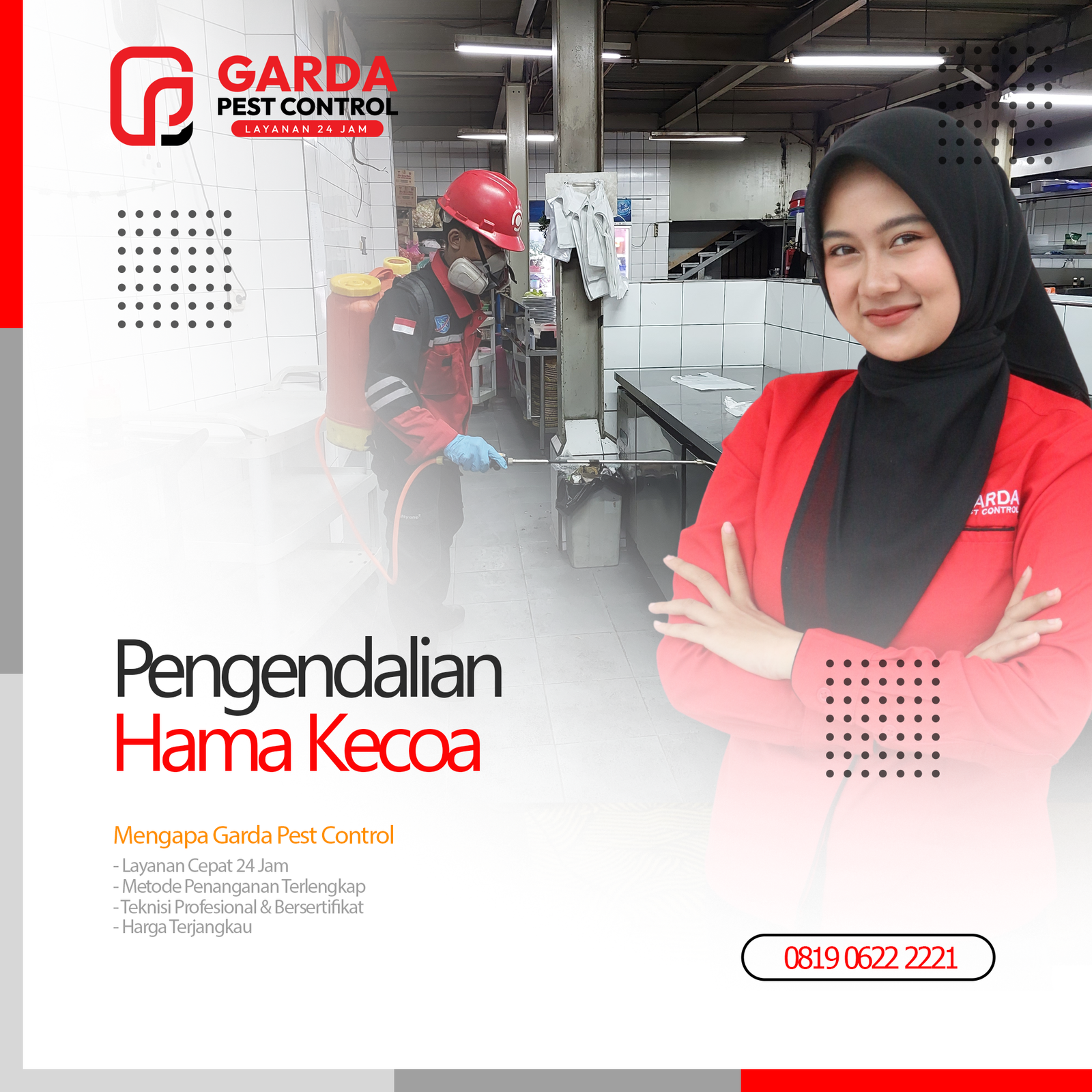 Jasa Pembasmi Kecoa di Bali untuk Villa & Tempat Usaha