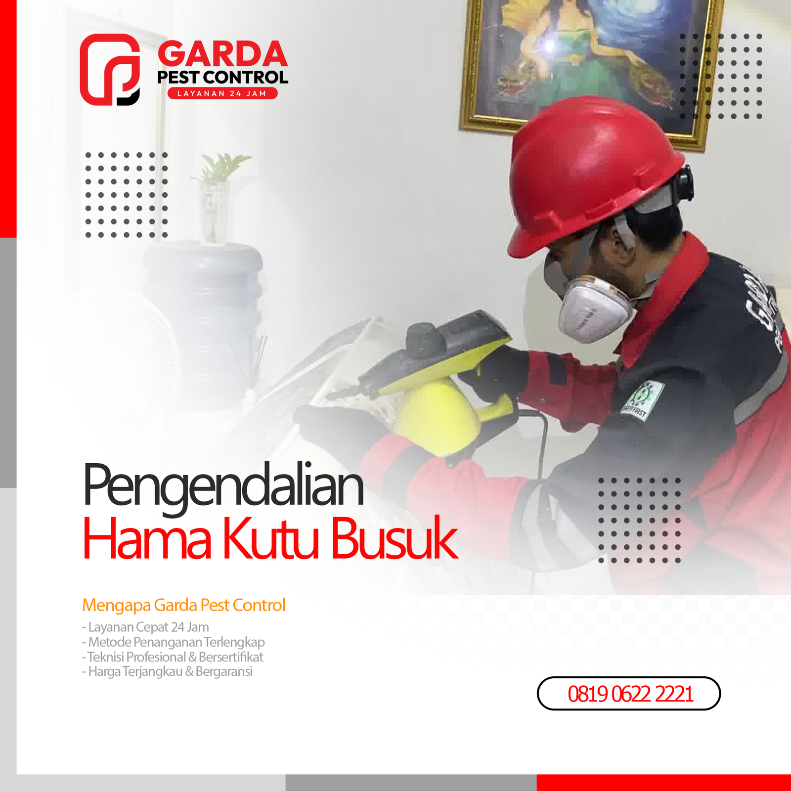 Jasa Pembasmi Kutu Kasur di Bali Kualitas Premium