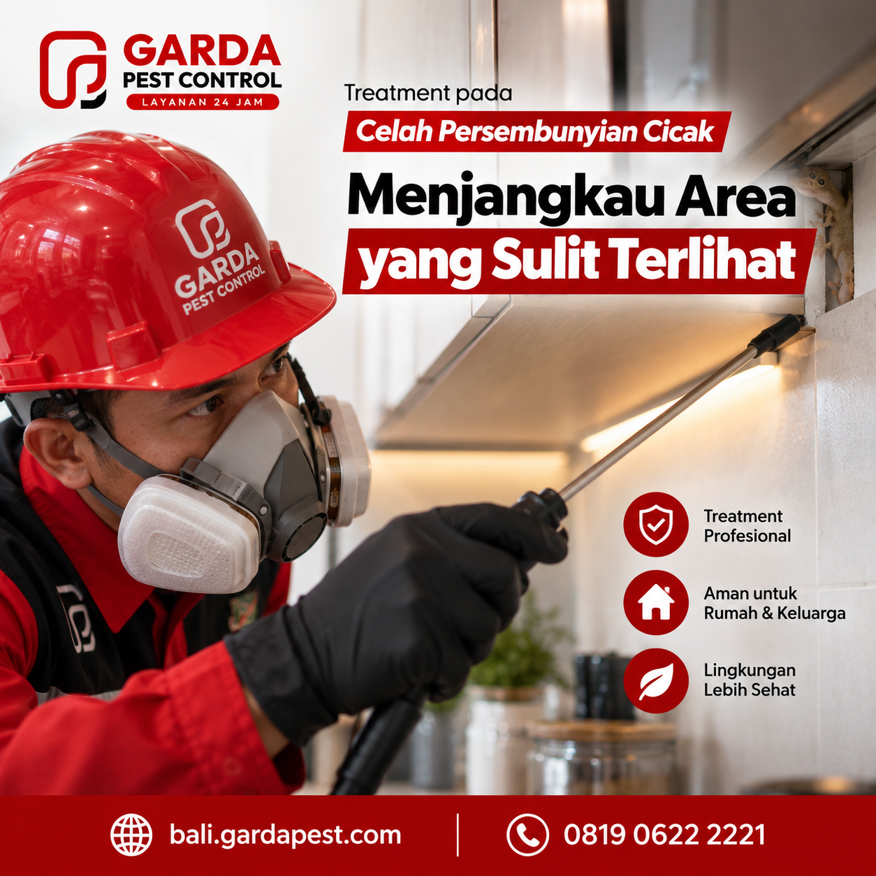Jasa Pembasmi Cicak dan Tokek di Bali Terpercaya
