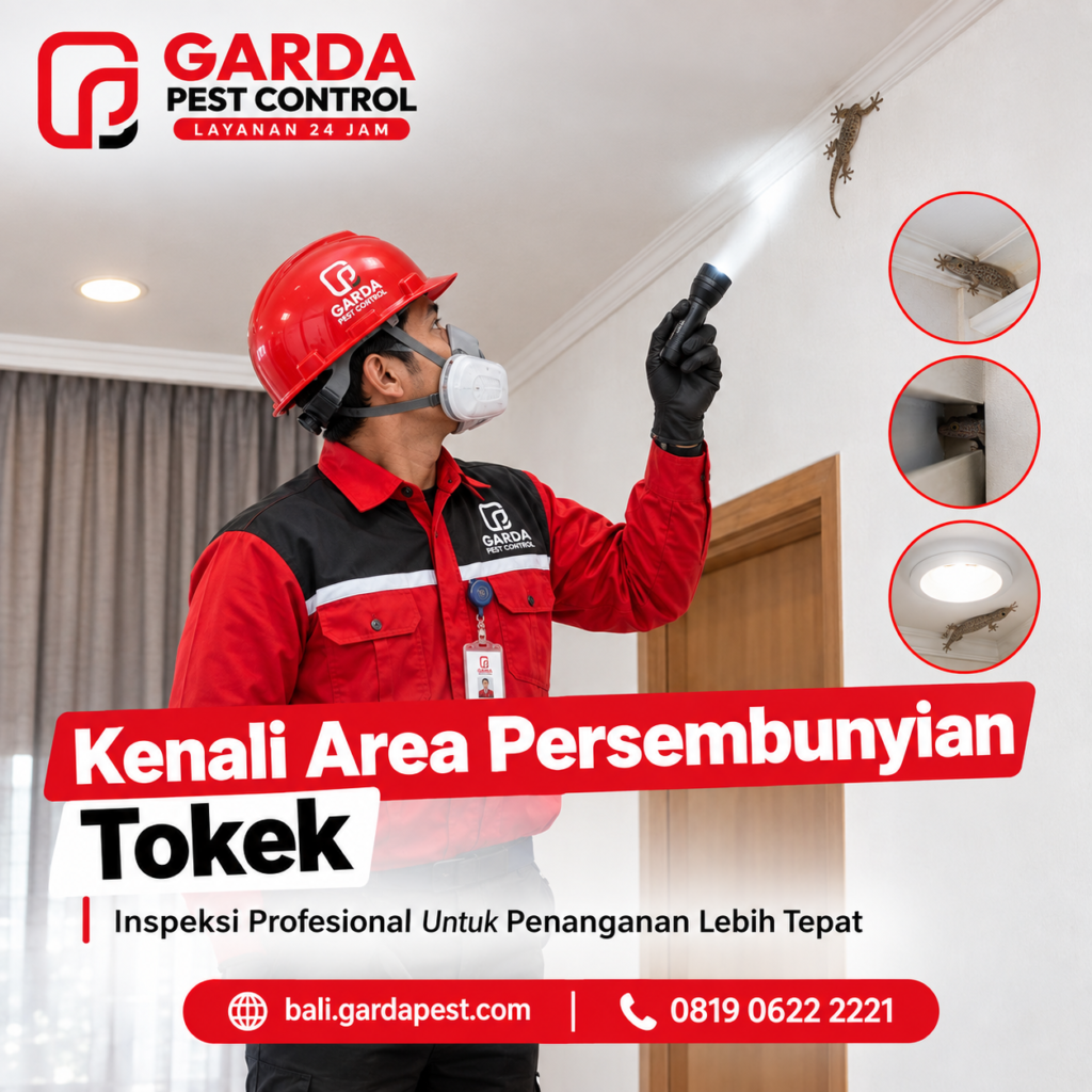Jasa Pembasmi Cicak dan Tokek di Bali Terpercaya

