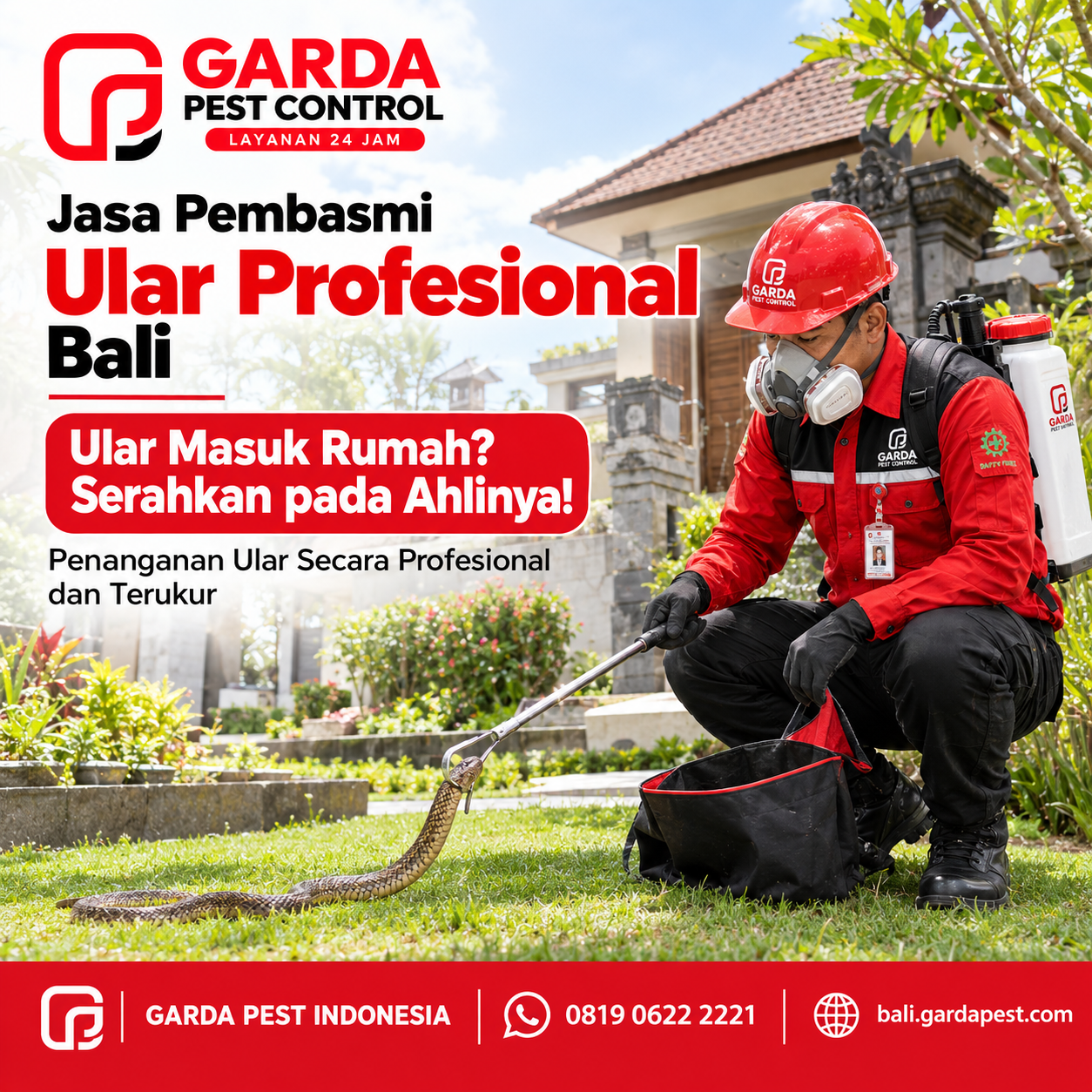 Jasa Pembasmi Ular di Bali Integrated Pest Management