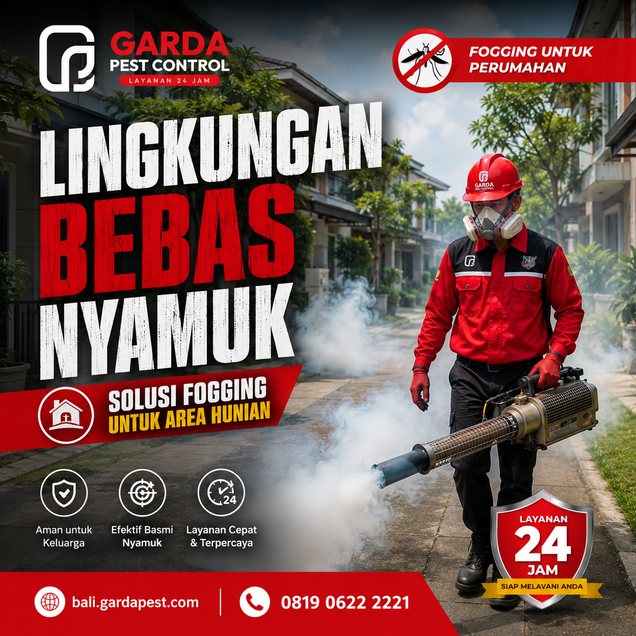 Jasa Fogging Nyamuk untuk Perumahan Bali: Proteksi Maksimal dari Garda Pest Control Bali