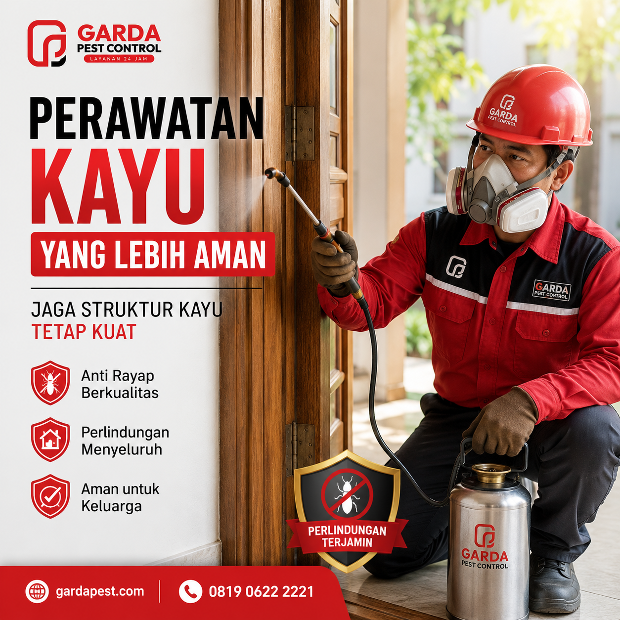 Jasa Anti Rayap Kayu untuk Villa di Bali