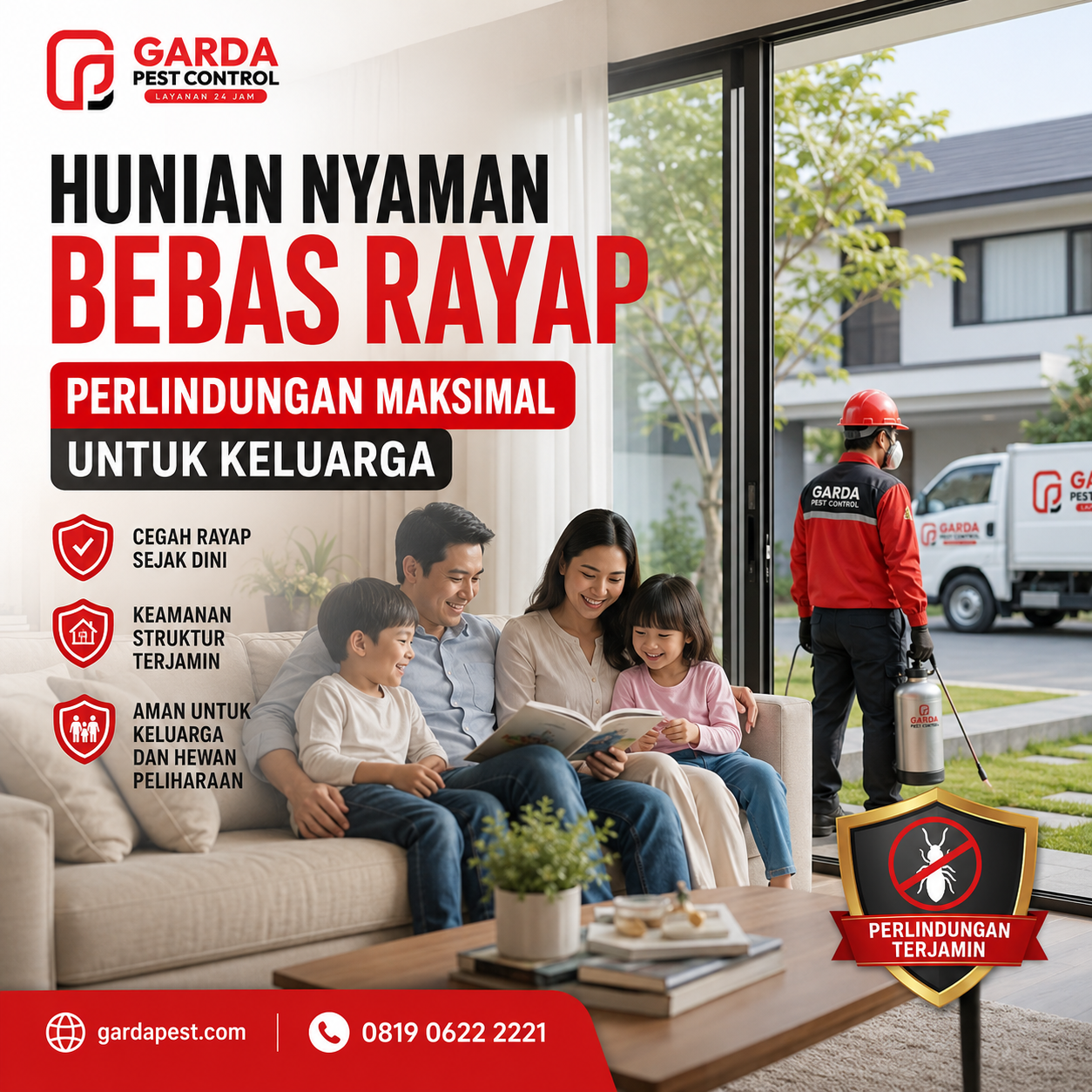 Jasa Anti Rayap di Bali Per Meter: Estimasi Tarif dan Panduan Lengkap