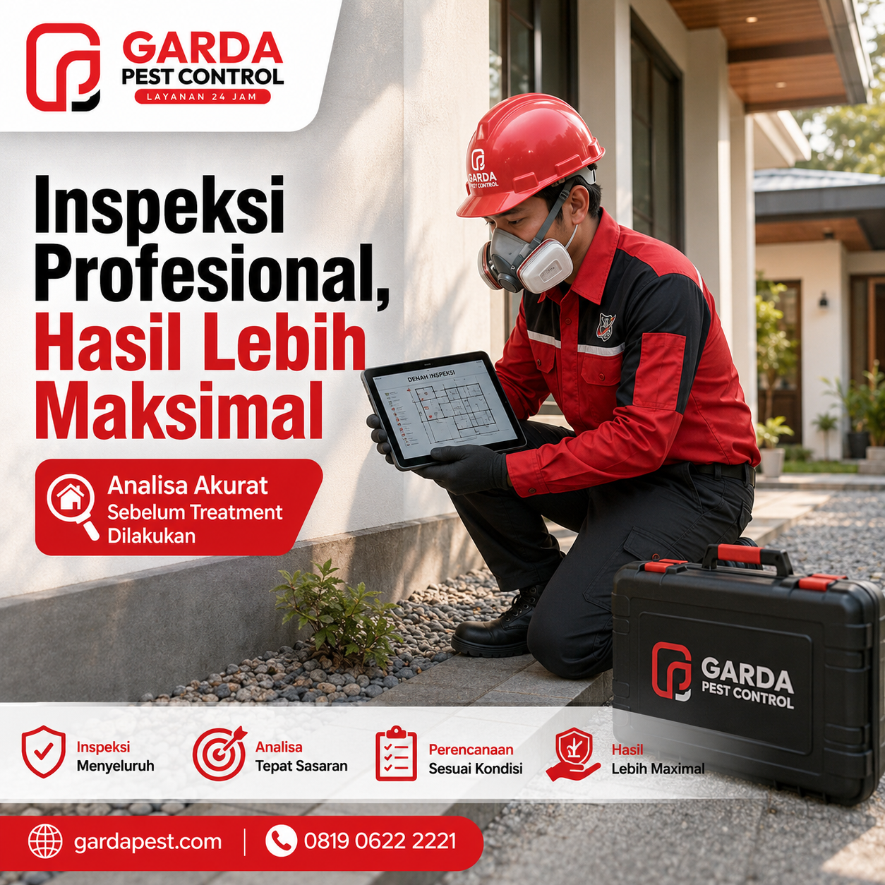 Jasa Anti Rayap untuk Hotel dan Resort Bali dari Garda Pest Control
