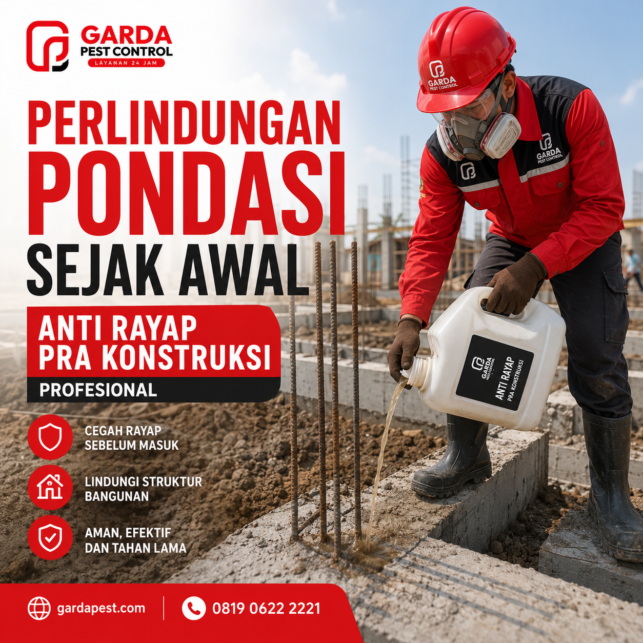 Jasa Anti Rayap di Bali Per Meter: Estimasi Tarif dan Panduan Lengkap
