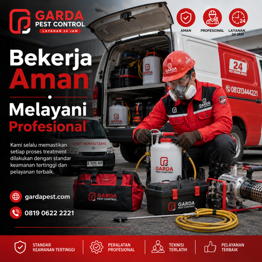 Garda Pest Control Bali: Jasa Pest Control Darurat 24 Jam di Bali untuk Penanganan Hama Mendesak