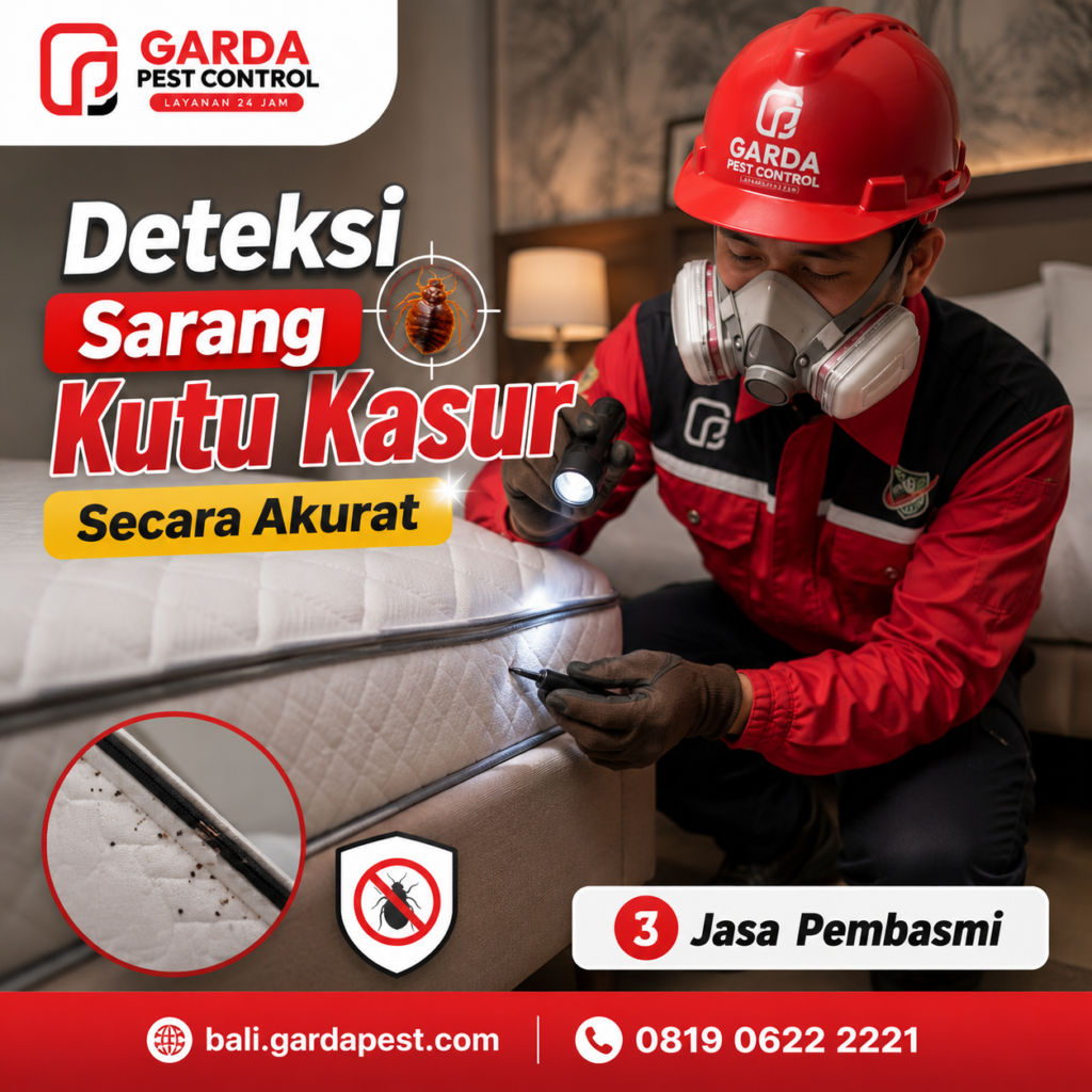 Jasa Pembasmi Kutu Kasur di Bali Kualitas Premium